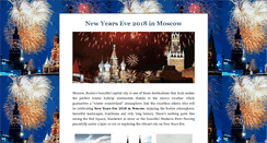 Desktop Screenshot of newyearsevemoscow.com
